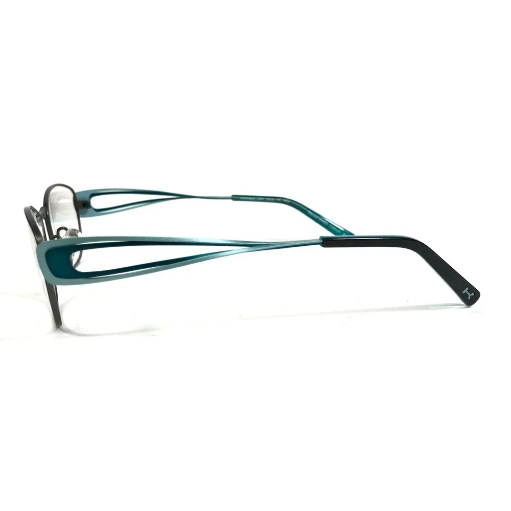 Morel Eyeglasses Frames KOALI 7367K GB033 Grey Blue Square Full Rim 50-16-135